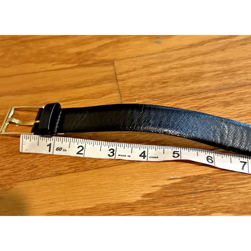 VTG Men Yves Saint Laurent Belt Black 1
